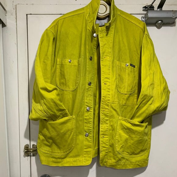 CALVIN KLEIN MILITARY DENIM JACKETS SIZE M - Picture 2 of 12